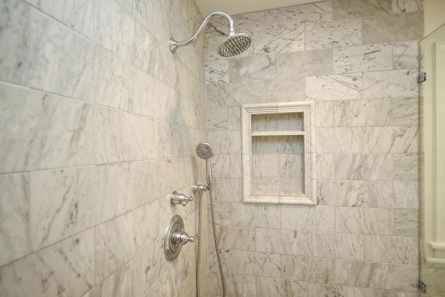 West Lawn Terrace Master Bath Shower