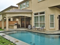 Bellaire patio and pool