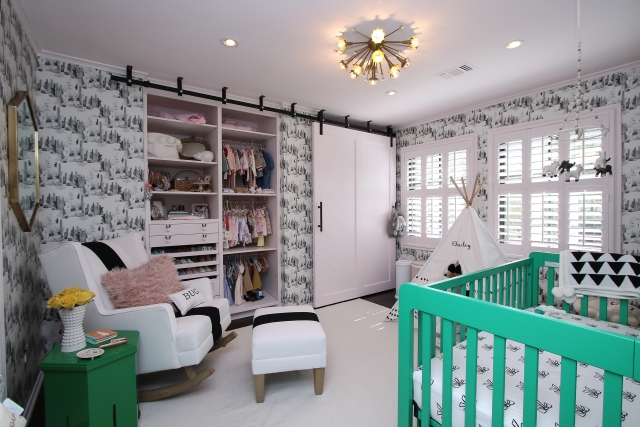 West U baby bedroom remodel